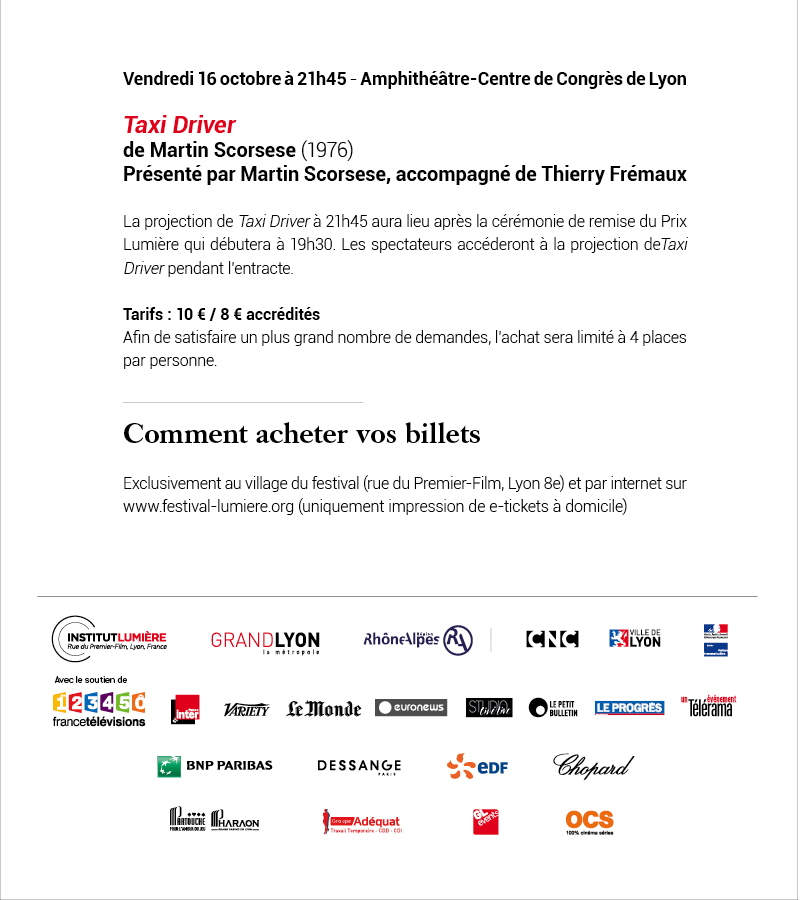 Festival Lumi�re 2015 - Jour 4