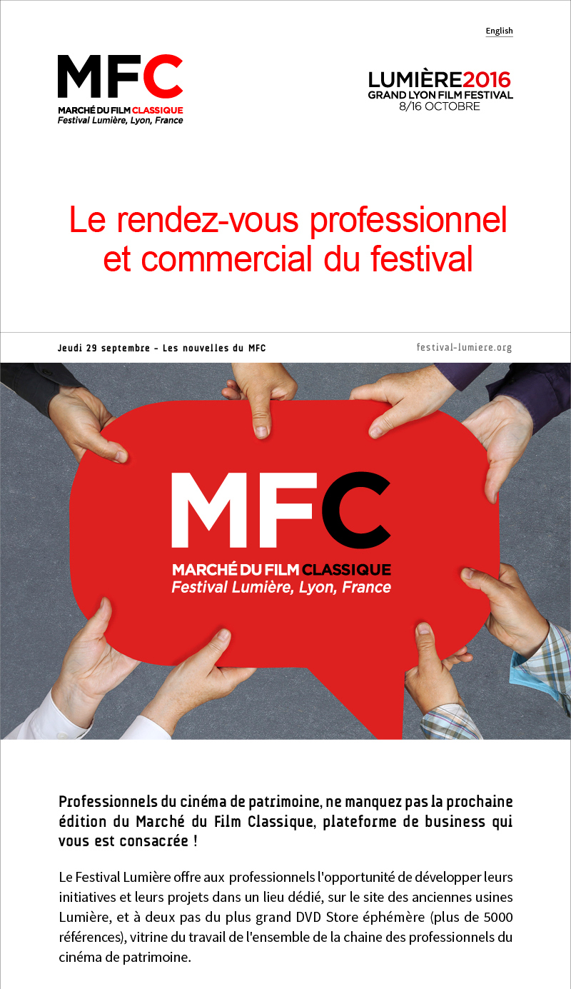 MFC - Le rendez-vous professionnel du festival Lumire