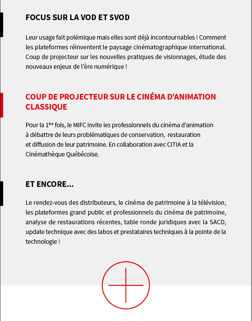 March International du Film Classique : programme et accrditation