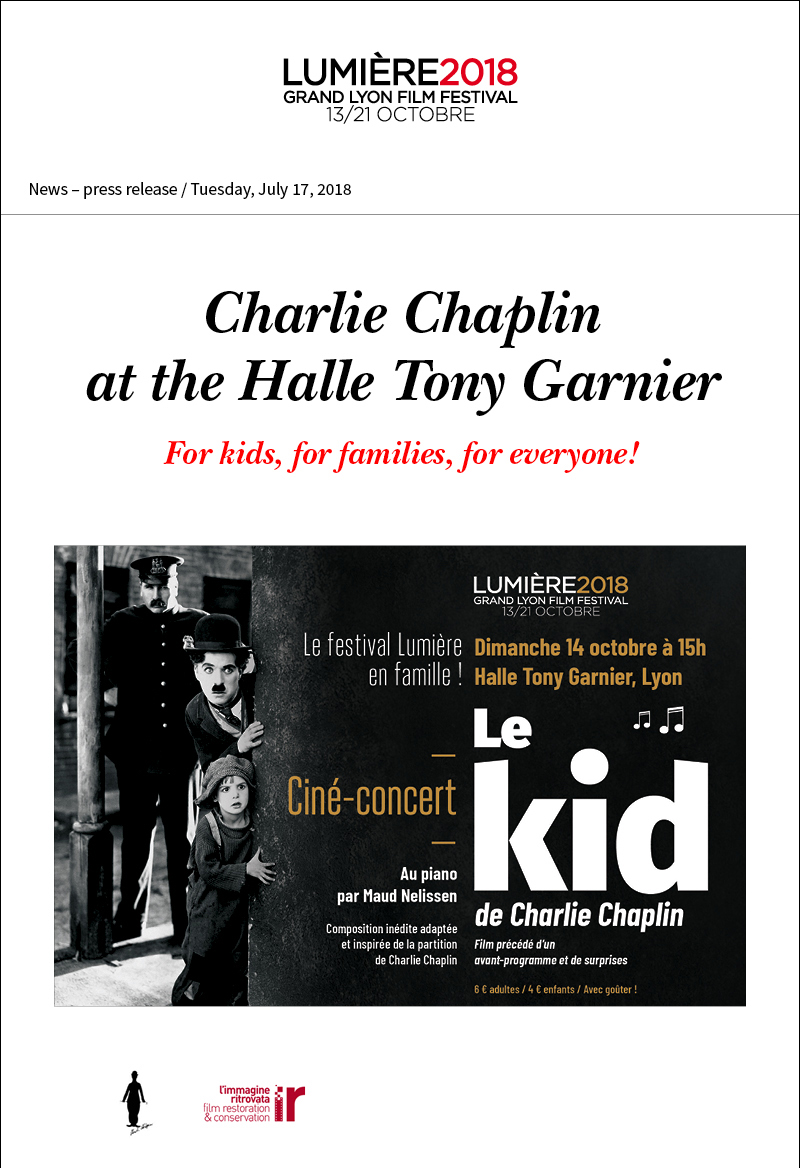 Charlie Chaplin at the Halle Tony Garnier 