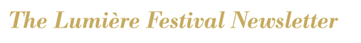 la lettre du festival
