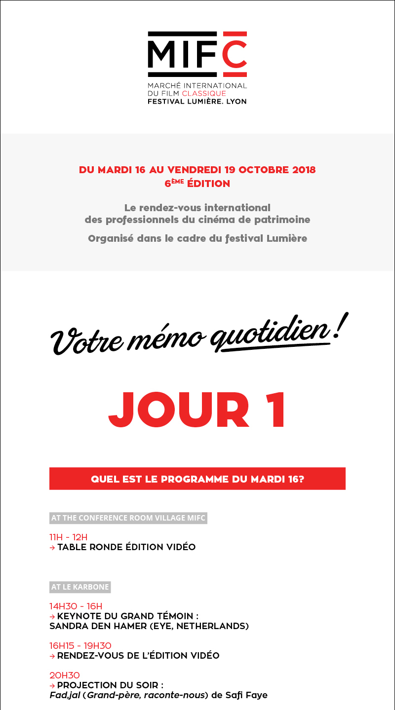 Your daily memo D1 / Votre mmo quotidien J1