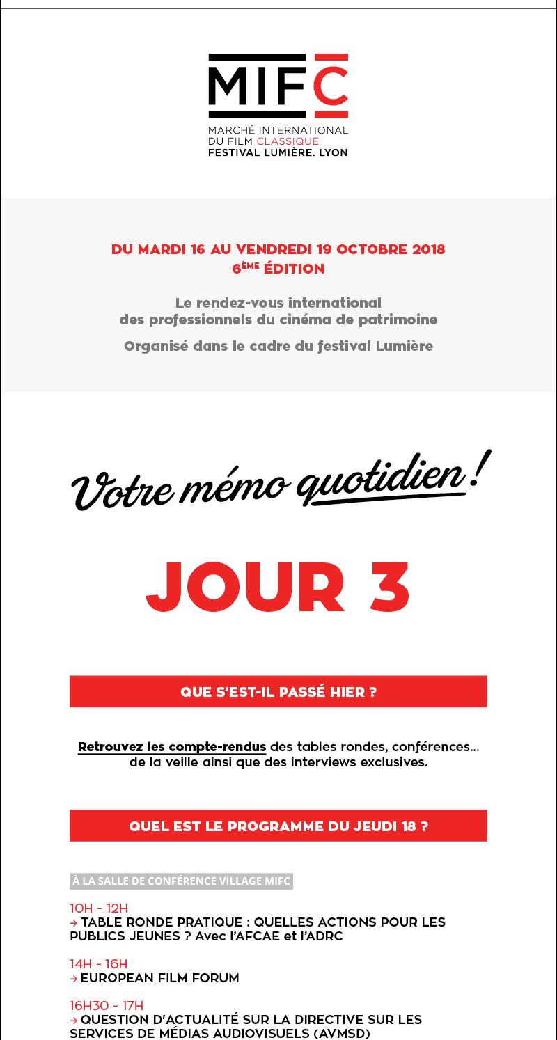 Your daily memo D3 / Votre mmo quotidien J3