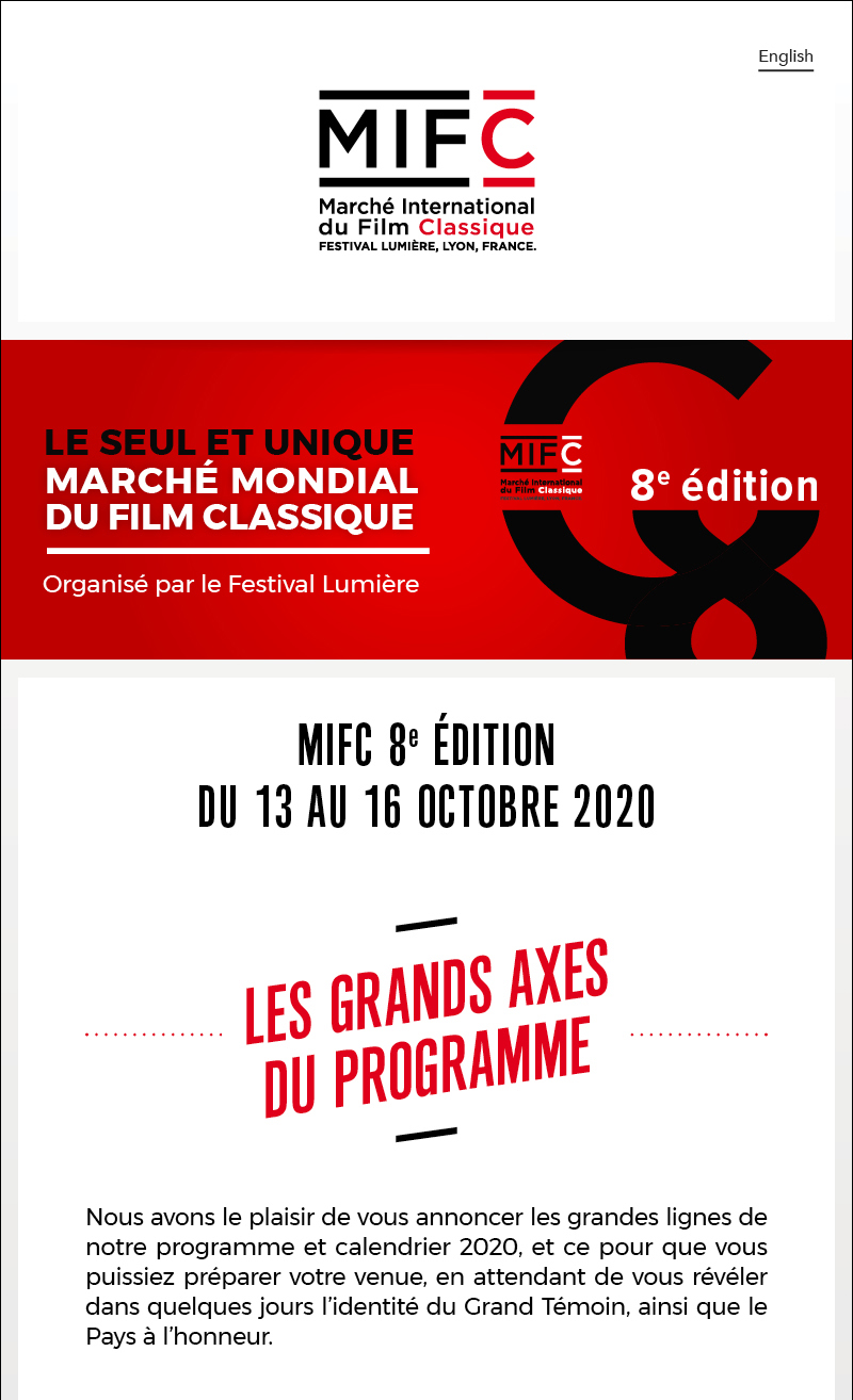 Les grands axes du programme 2020