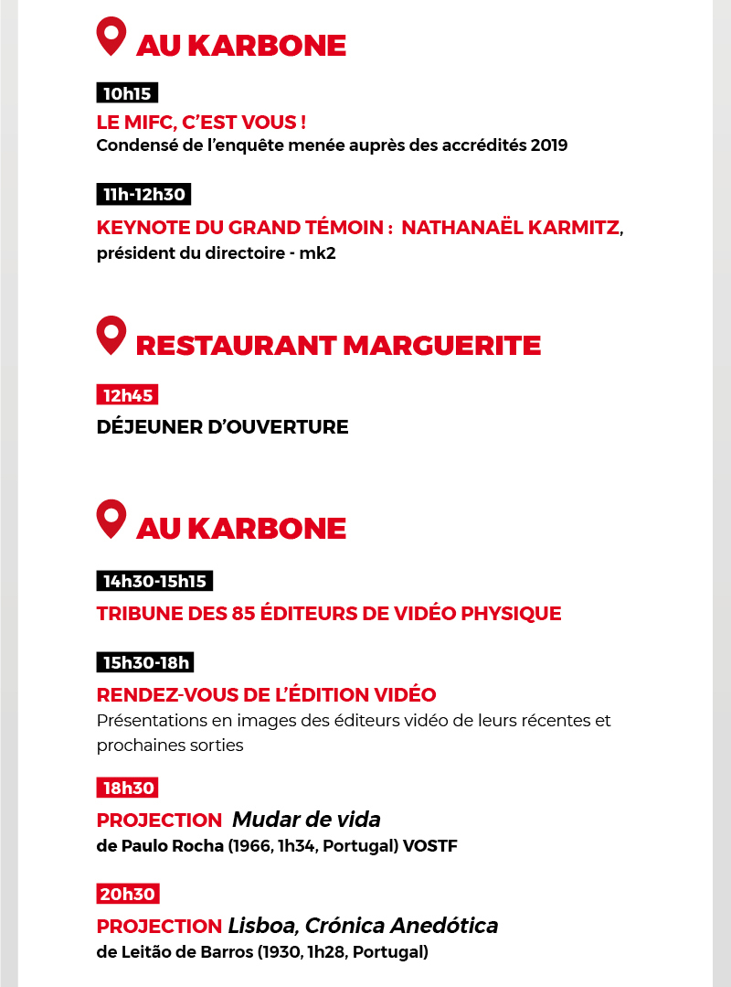 MIFC - Jour 1