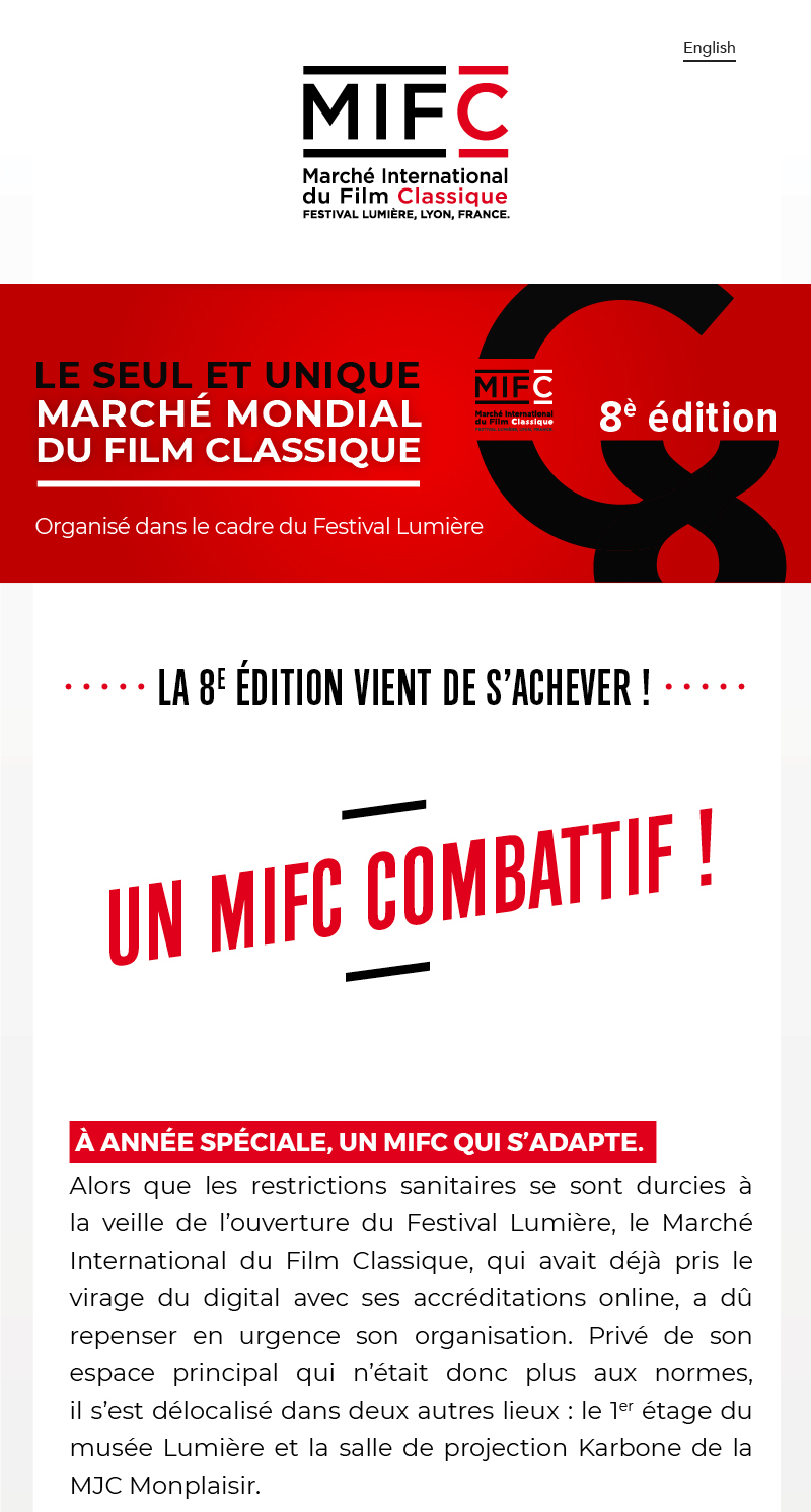 MIFC : merci  tous et  l'anne prochaine !