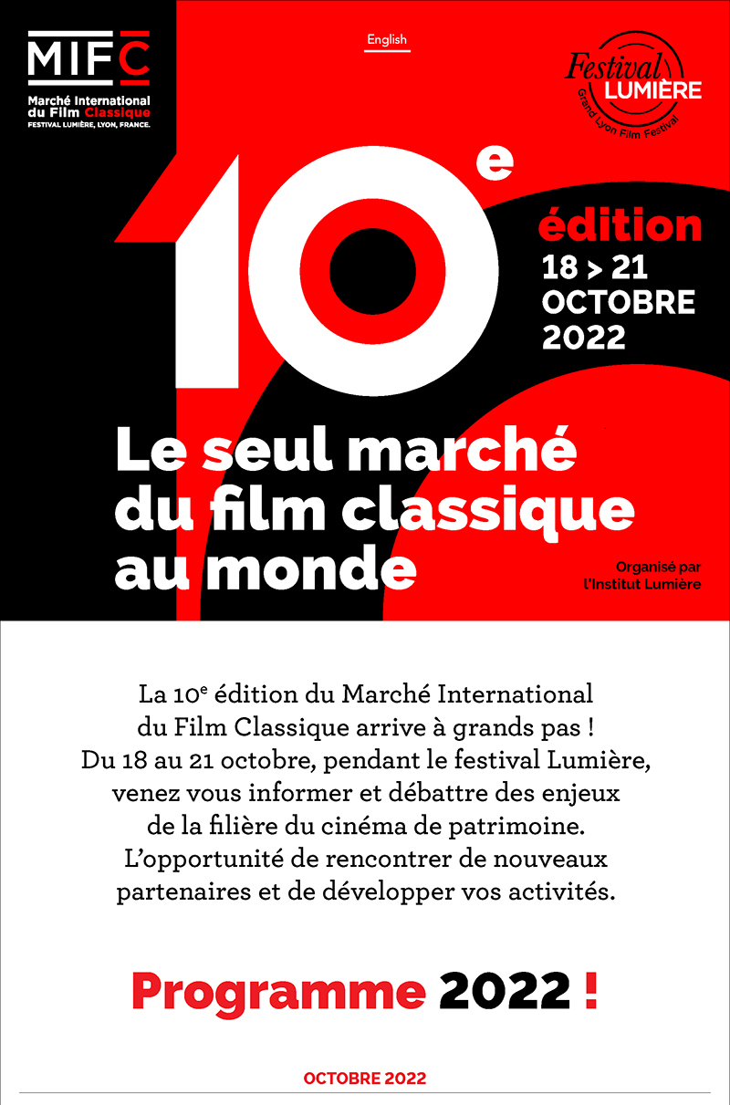 10e Marché International du Film Classique - le programme !