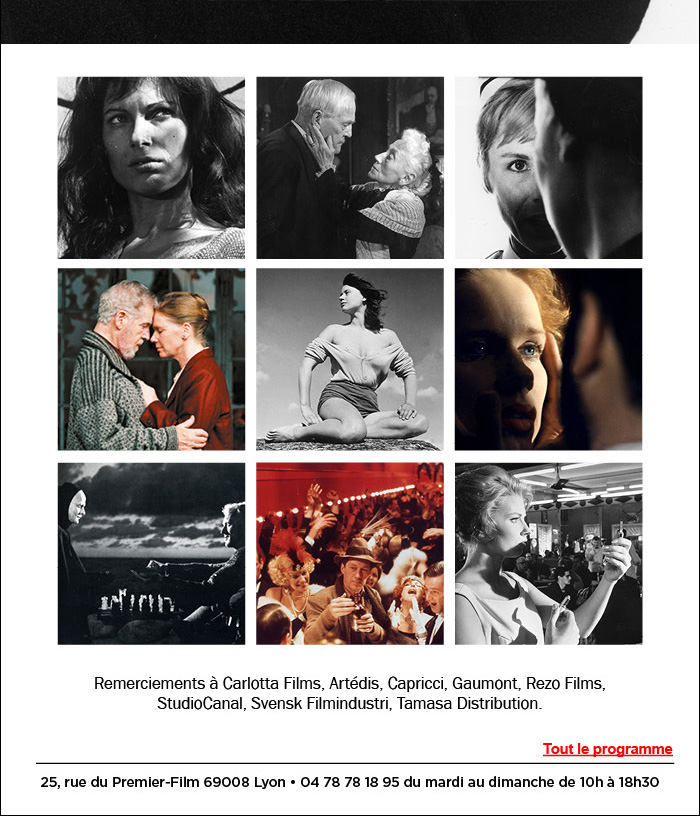 Rétrospective Ingmar Bergman à l'Institut Lumière