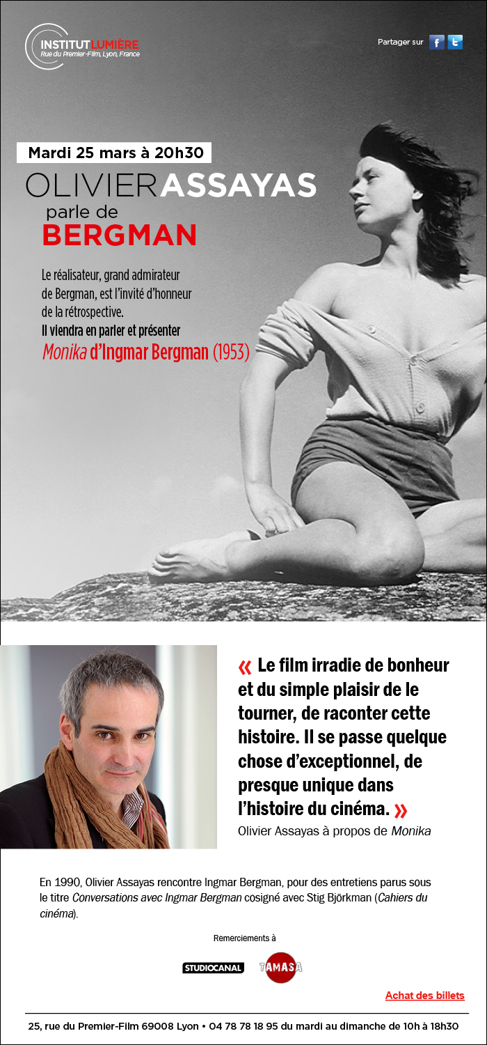 Olivier Assayas parle de Bergman