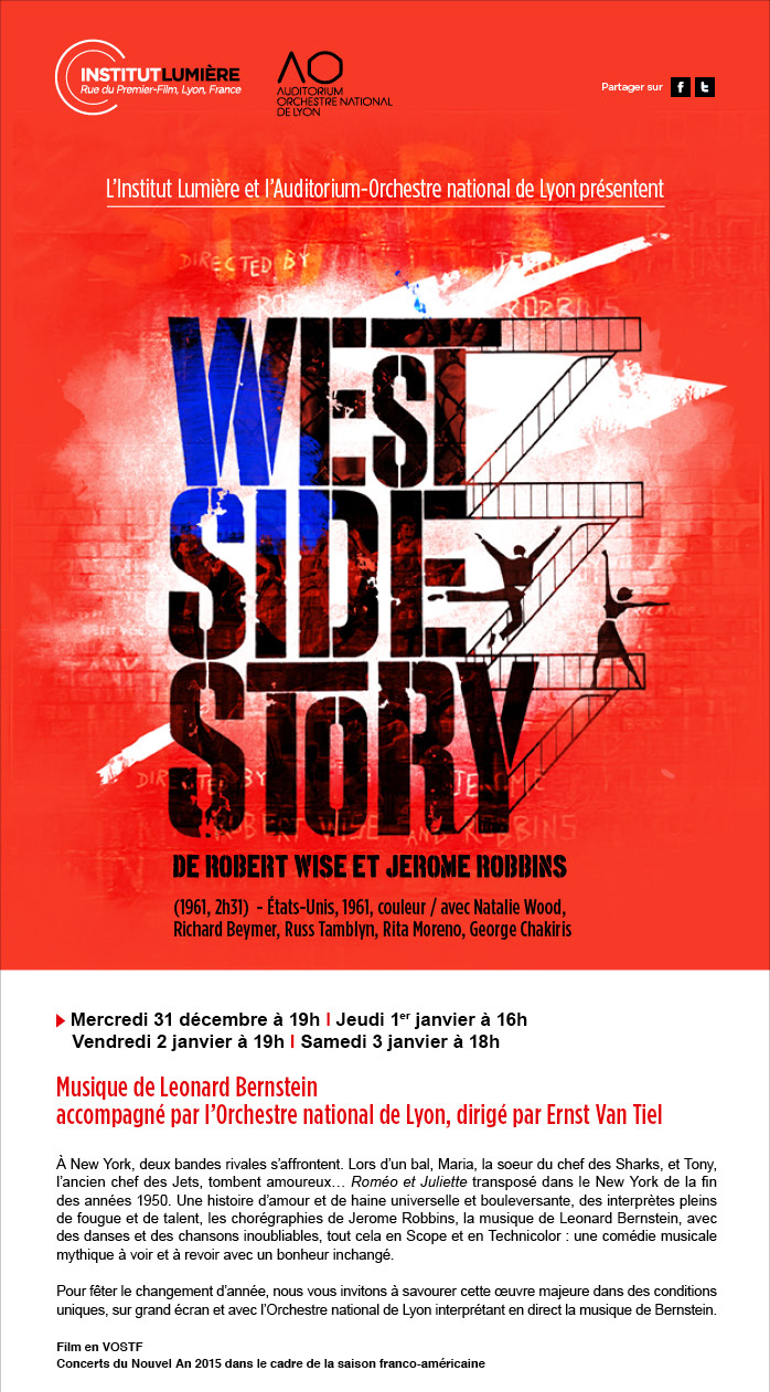 fiche histoire des arts west side story