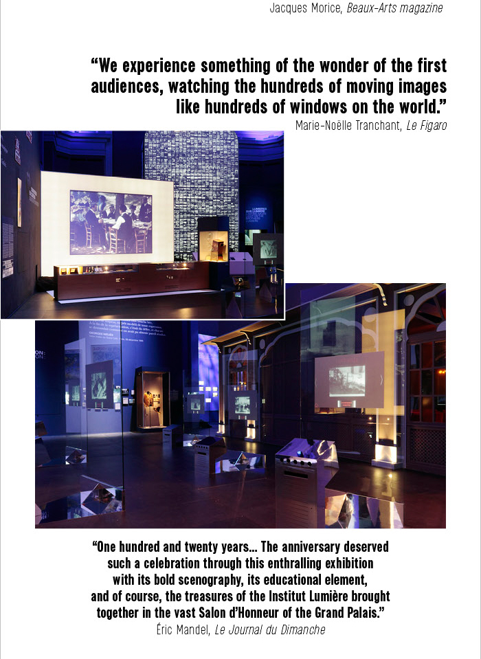 On the way to Cannes (and elsewhere),make a stop in Paris to discover the exhibition: Lumire! Inventing the cinema