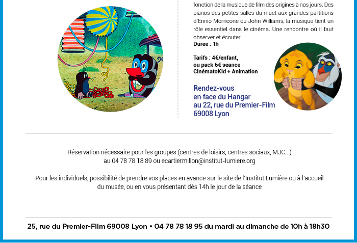 Découvrez le programme CinématoKid de Janvier-Mars 2016 ! 
