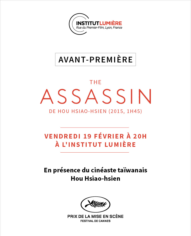 Avant-premire exceptionnelle : The Assassin en prsence d'Hou Hsiao-hsien