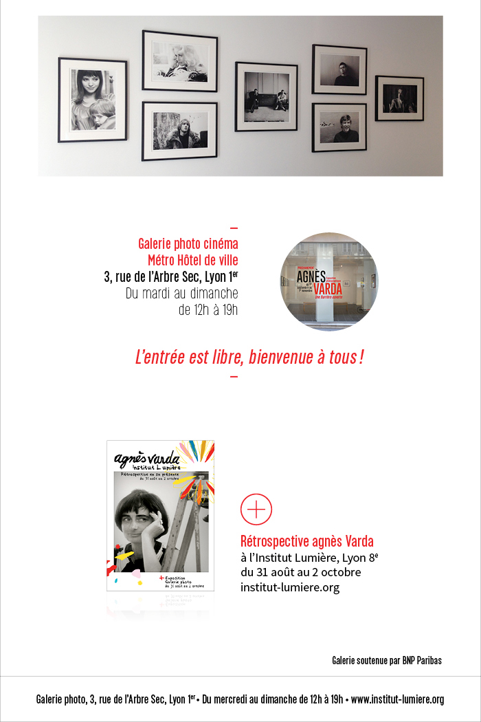 L'exposition photographique d'Agnès Varda ouvre demain