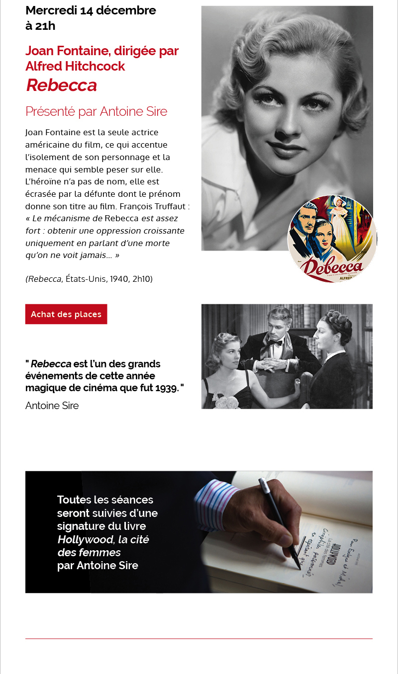 Hollywood, la cit� des femmes - Deux soir�es exceptionnelles 