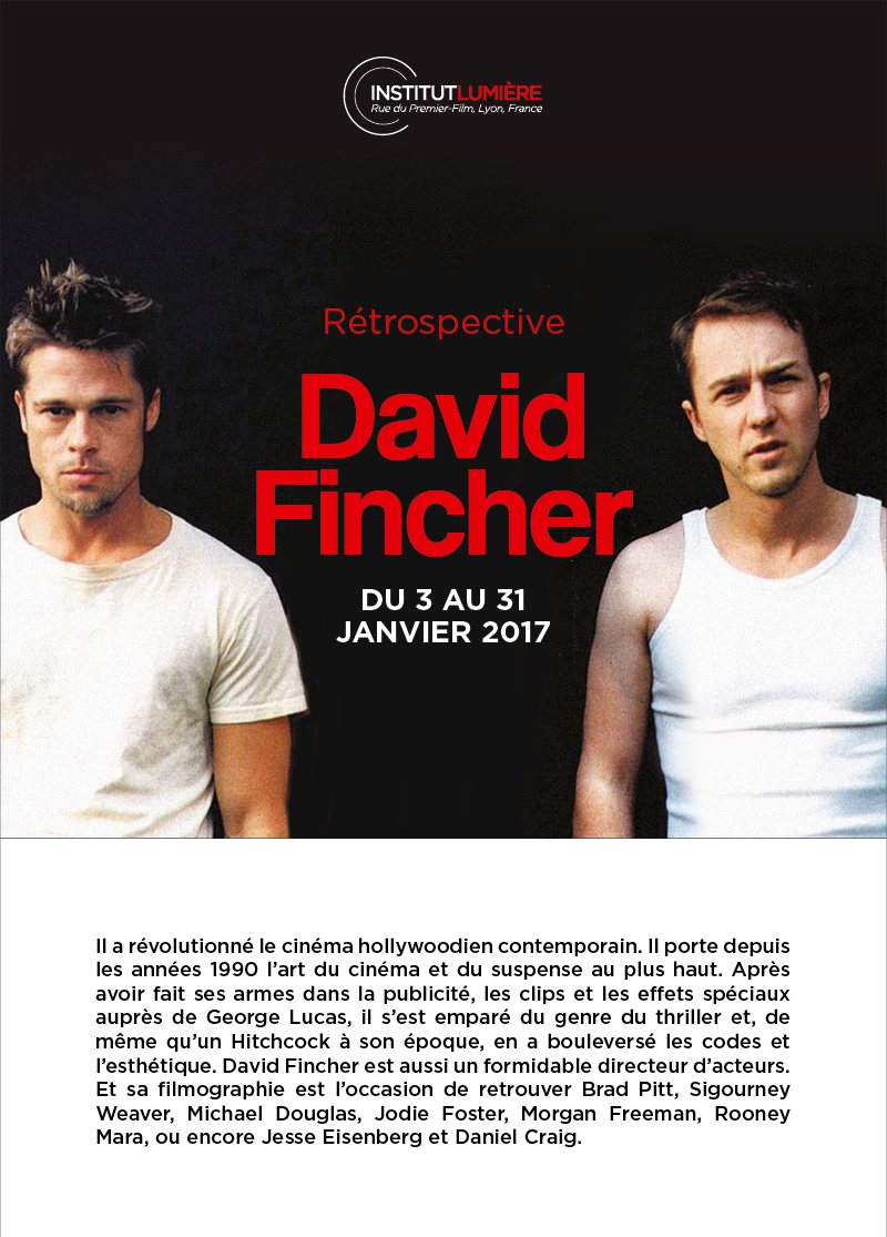 Rtrospective intgrale David Fincher