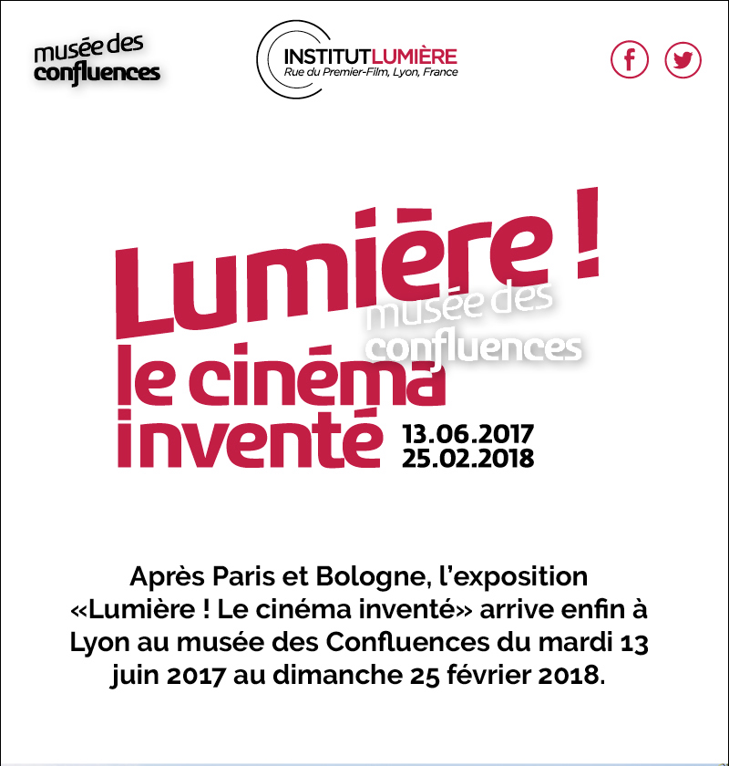 L'exposition Lumi�re ! Le cin�ma invent� au mus�e des Confluences