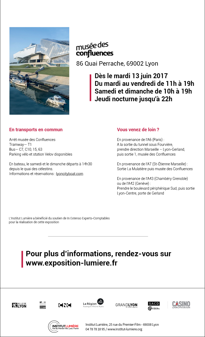 L'exposition Lumi�re ! Le cin�ma invent� au mus�e des Confluences