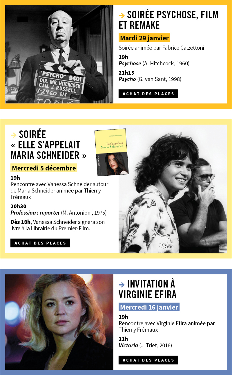 Les soir�es de la prochaine programmation