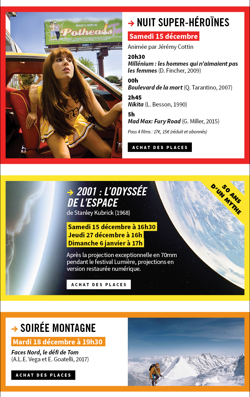 Les soir�es de la prochaine programmation