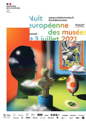 Affiche Nuit européenne des musées 2021