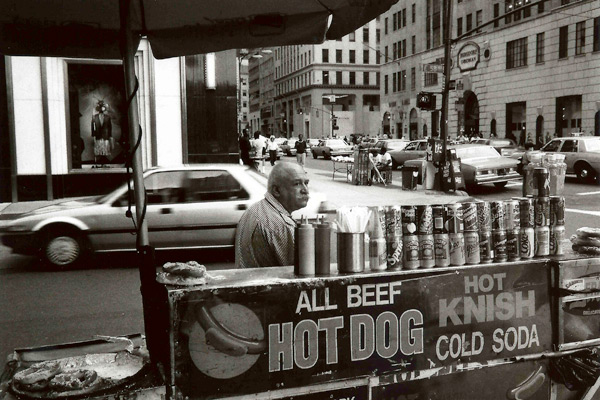 Immigré Grec, 5e avenue, New York (1991)